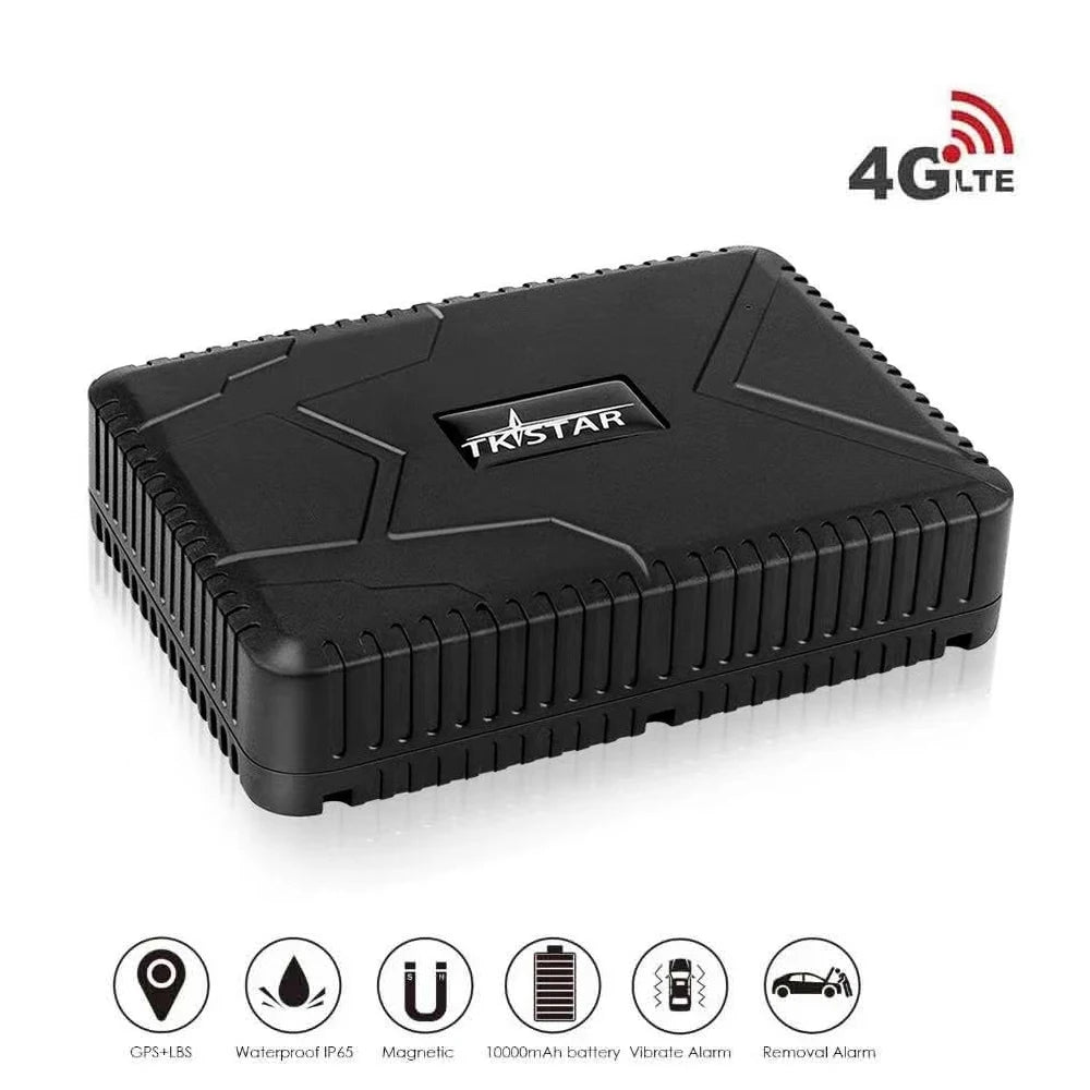 10000mAh 2G 4G TKSTAR Tracker GPS Locator Magnet Waterproof IP65 GPS Car Tracker Long Standbt time LIFETIME FREE APP  PK TK905