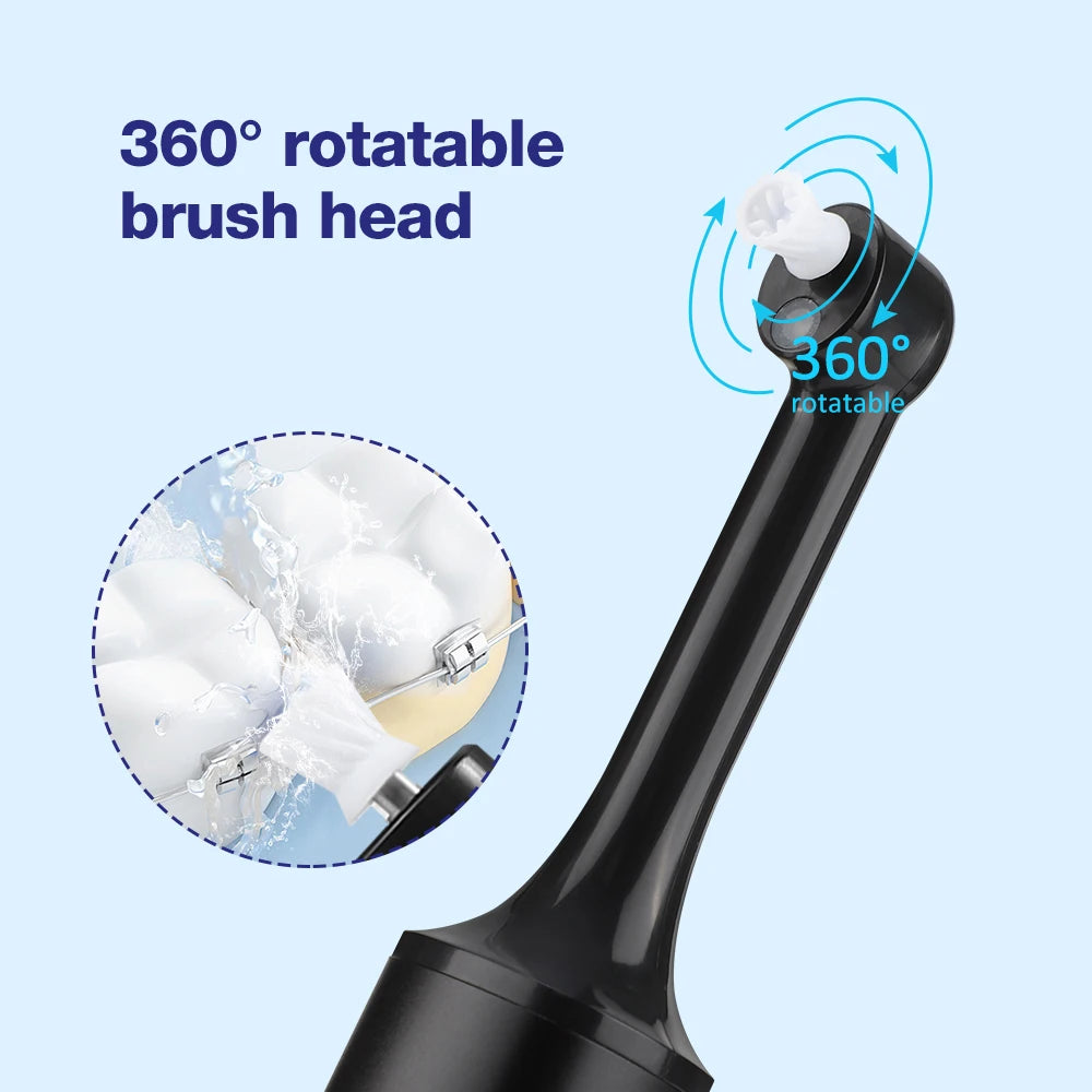 Electric Dental Cleaner Reduce Tartar Plaque Calculus Polisher Oral Cleaning Machine LED Polisher USB Rechargeable Oral Care