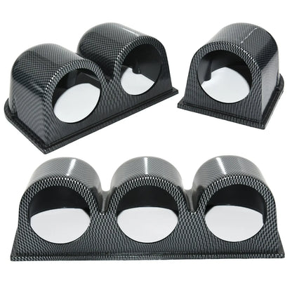 52MM Car Gauge Pod Black Single & Dual & Triple Hole Gauge Holder Racing Car Left Right Drive Bracket for 2 inch Meter Universal