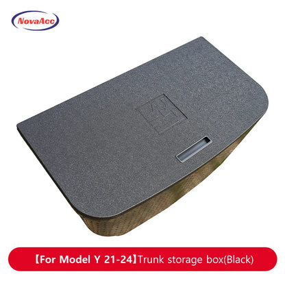 Front Trunk Rear Trunk Storage Box For Tesla Model Y Juniper 2021-2026 Model 3 Highland 2024-2026 Camping Travel Insulated Bin