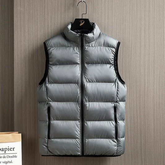 Fashion Warm Running Wear Anti Pilling Anti Fading Warm Down Coats Parkas Goose Down Men Down Jacket Warm Down Cotton Vest