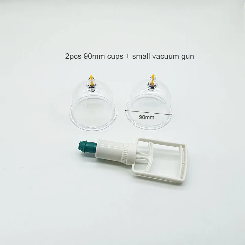 Big Size Vacuum Cupping Breast & Buttocks Enlargement Massager Suction Pump Machine Butt Lifting Device Back Massage Cans