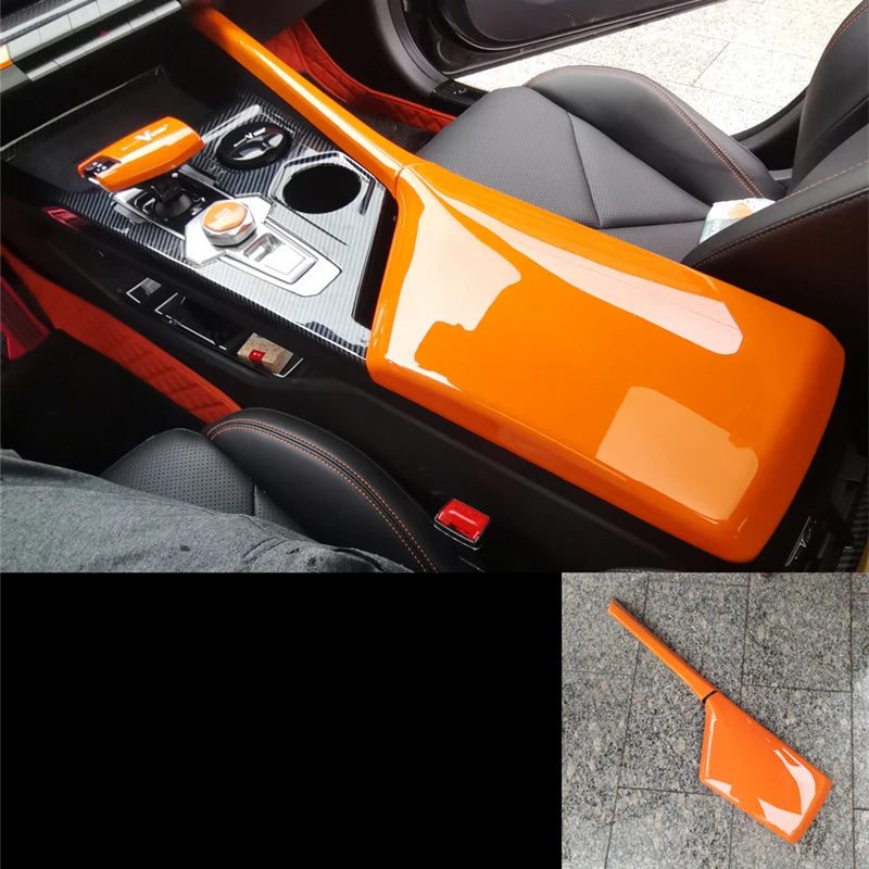 For Changan UNI-V UNIV 2022 2023 Car Interior Central Control Navigation Start Button Stickers Decals Tuning Parts Accessories