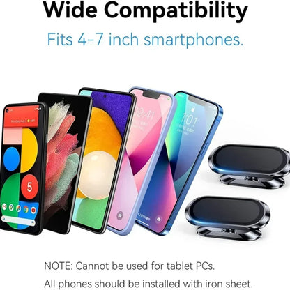 New Magnetic Car Phone Holder For iPhone 15 14 13 12 11 Samsung Redmi Mobile Cell Phone Holder Stand Magnet Mount Bracket In Car