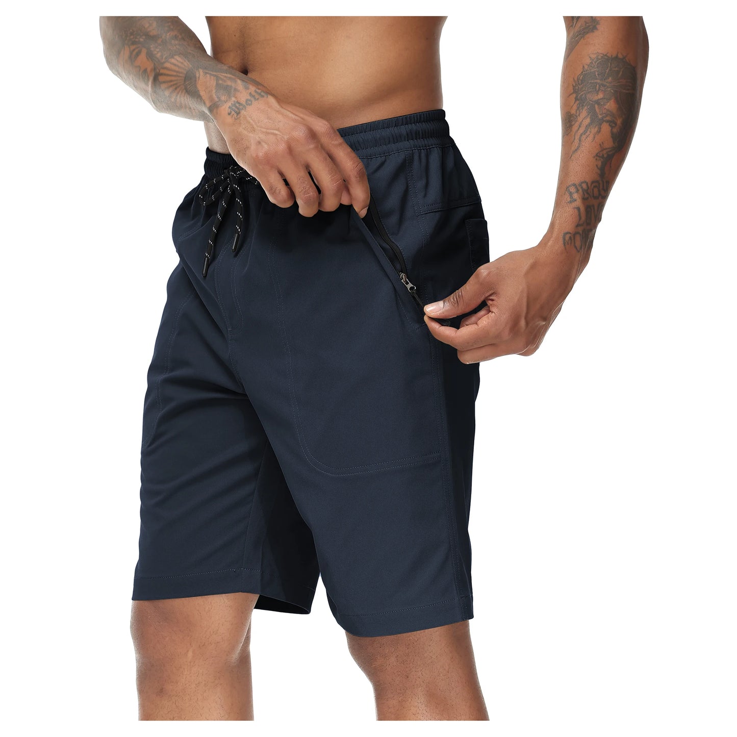 Summer Fitness Training Cargo Shorts, Men's Sweatpants Jogging Athletic Pants Tactical Casual Shorts Pants