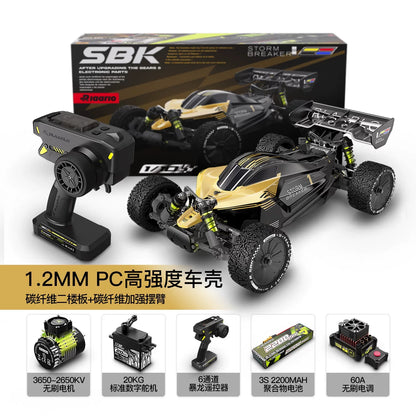 In Stock Rlaarlo SBK10 Rc Off Road Buggy One Tenth Scale Brushless Four Wheel Drive 2 4Ghz Radio System High Speed Racing Car