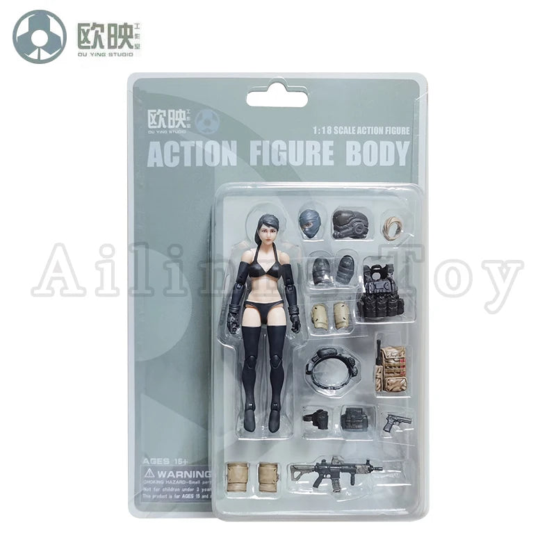Ou Ying Studio 1/18 Planet Green Valley PGV 3.75inch Action Figure Girls War EFSA Female Figures Anime Model