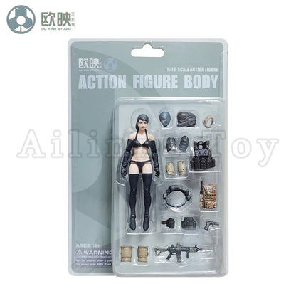 Ou Ying Studio 1/18 Planet Green Valley PGV 3.75inch Action Figure Girls War EFSA Female Figures Anime Model