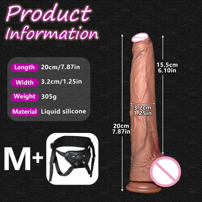 Realistic 5 Sizes Big Dildo Silicone Suction Cup Huge Penis Couples Masturbation Soft Cock Woman Man Anal Adult Sex Toy