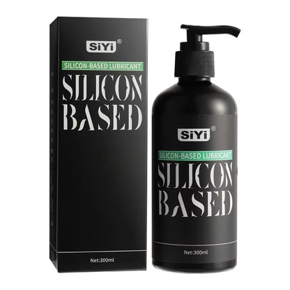 300ml Silicone-Based Lube with Press Pump,  Stringy Anal Lubricant Suitable for Sex Toys Ideal for Toys and Couples
