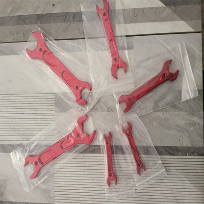 AN3 AN4 AN6 AN8 AN10 AN12 aluminum wrench joint tool socket wrench tool kit double head joint disassembly wrench Repair tools