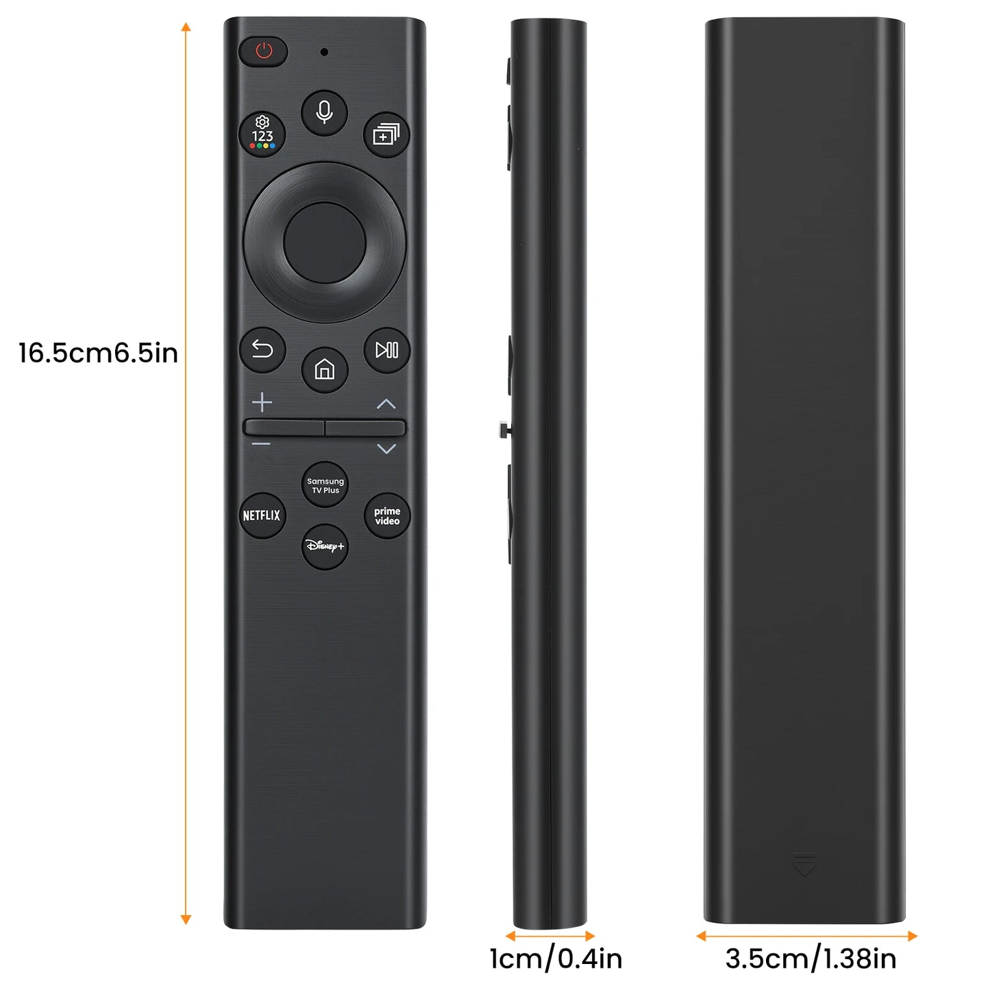 for Samsung TV Remote with Voice Control - Replacement for 2018-2026 Samsung Smart TVs (Frame/QLED/Crystal), No Solarcell