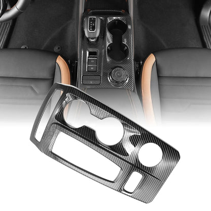 Fit for Ford Ranger 2024 2025 Interior Protection Sticker Carbon Fiber Grain Gear Shift Panel Cover Trim