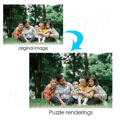 Custom Cardboard/wooden Puzzles Your Own Picture Personalized Puzzles Customized for Kids Adult Birthday Anniversary Gift Toys