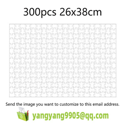 Custom Cardboard/wooden Puzzles Your Own Picture Personalized Puzzles Customized for Kids Adult Birthday Anniversary Gift Toys