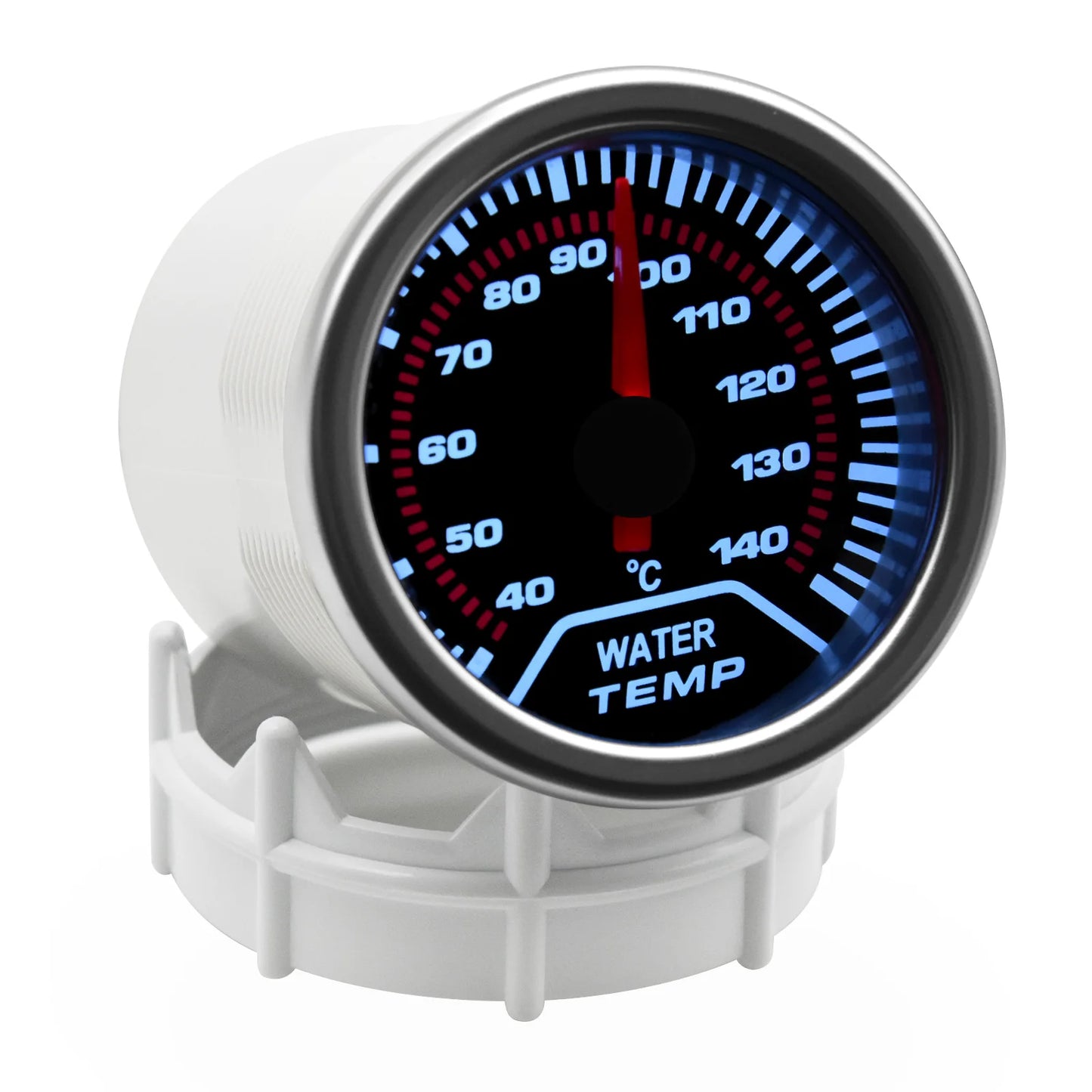 AD 52mm Water Temperature Gauge + 10mm Sensor  Boost Gauge Bar Psi Vacuum Oil Temp Press Voltmeter Tachometer RPM Car Gauge Pods