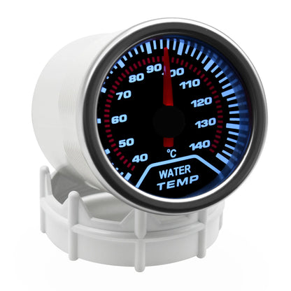 AD 52mm Water Temperature Gauge + 10mm Sensor  Boost Gauge Bar Psi Vacuum Oil Temp Press Voltmeter Tachometer RPM Car Gauge Pods