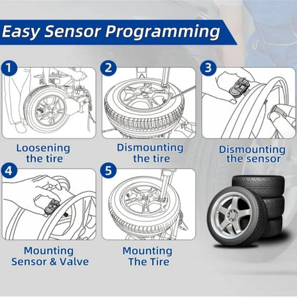 1/4pcs 56029398AB TPMS Sensor 433Mhz Tire Compression Monitor, For Chrysler Jeep Dodge Ram