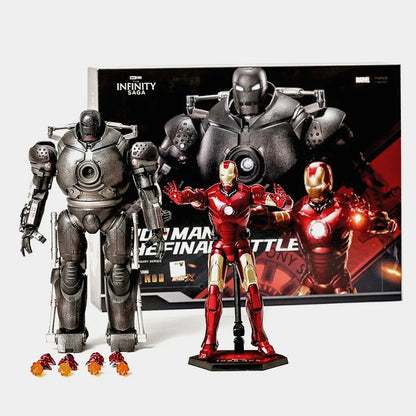 Zd Toys Suit Up Gantry With MK4 iron man Gantry Original 1/10 Tony Stark Model Action Figure Collectible Toy Gift For Kid