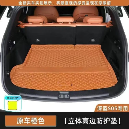 Car Trunk Mats For Changan Deepal S05 2025 2026 Pad Cargo Liner Waterproof Interior Tool Decorative Accessories