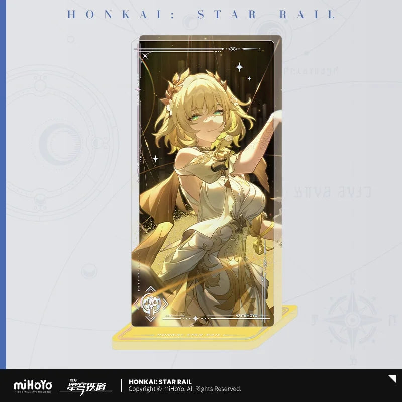 Sunsyea Honkai Star Rail Official Merch miHoYo Original Authentic Light Cone Series Acrylic Quicksand Ornament Himeko Seele