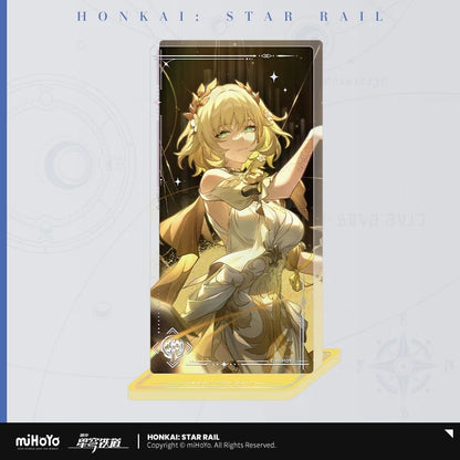 Sunsyea Honkai Star Rail Official Merch miHoYo Original Authentic Light Cone Series Acrylic Quicksand Ornament Himeko Seele