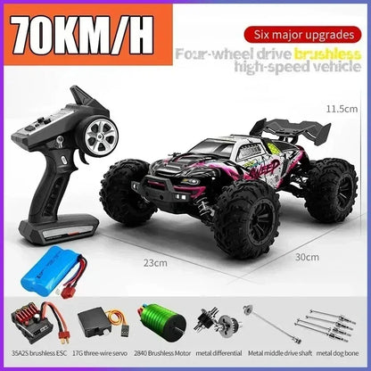 SCY 16101PRO, 16102PRO, 16103PRO 4WD 1:16RC Brushless High-speed Remote Control Car, 70 Kilometers Per Hour, Toy Racing Car Gift