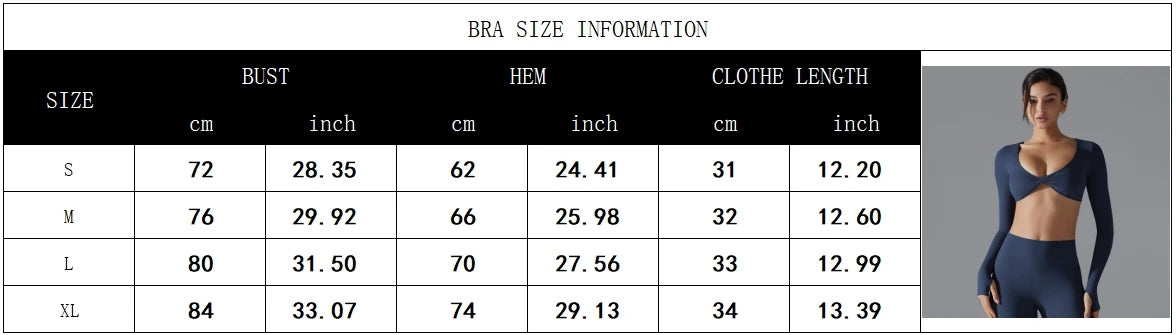 Sexy Cross Long Sleeve Sports Bra Push Up Yoga Crop Top Women Fitness Gym Workout Tops Women Brassiere Sport Female Clothing