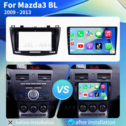 For Mazda 3 II For Mazda3 BL 2009 - 2013 Android16 Carplay Auto 4G+WIFI GPS Car Radio Navigation Multimedia Video Player Stereo