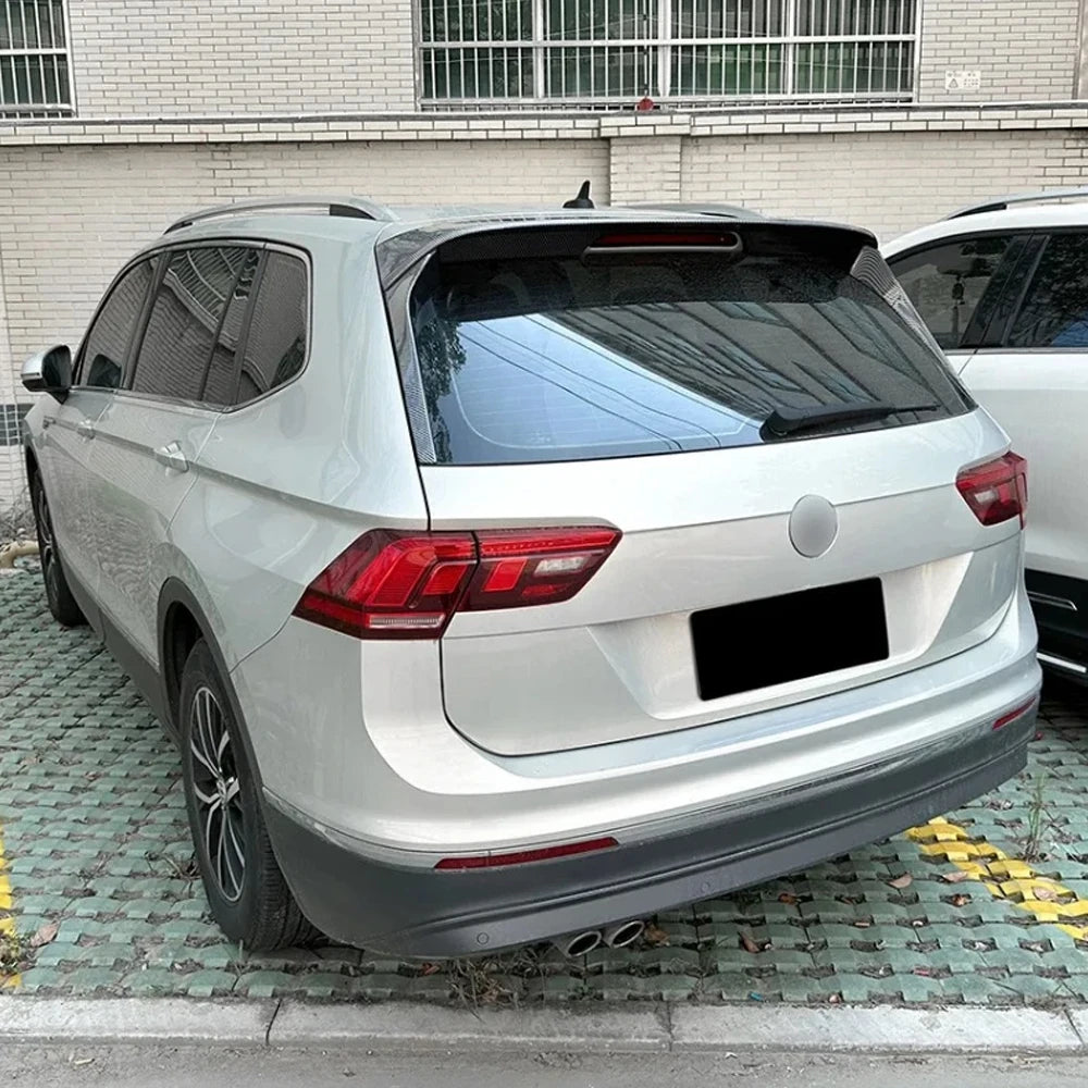 Rear Top Side Wing For Volkswagen Tiguan MK2 2017-2023 Car Tail Wings Fixed Spoiler Wind Modification Exterior Auto Accessories