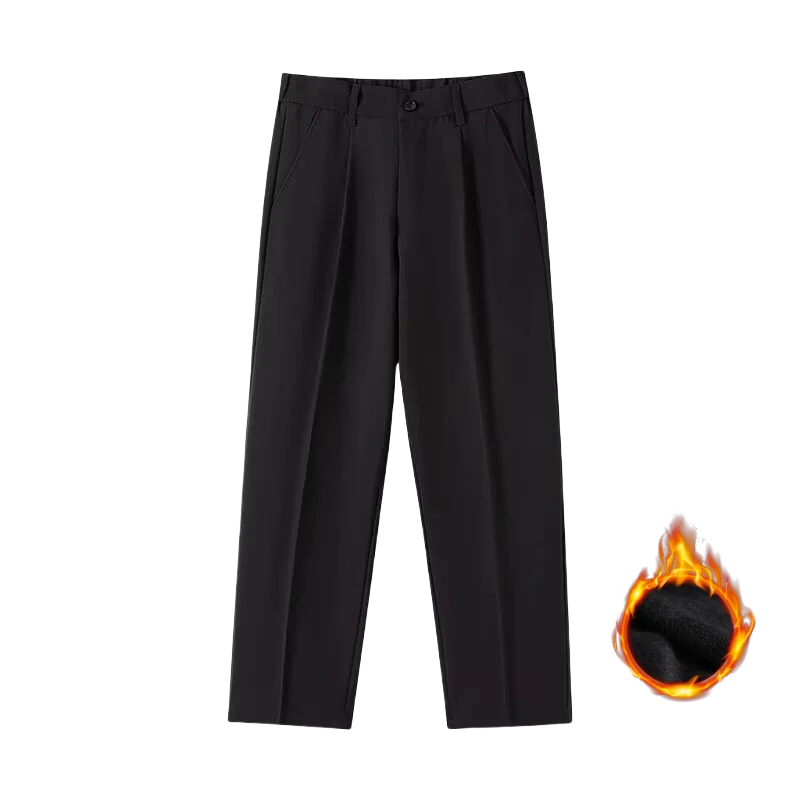 Men's Woolen Jacket Set Casual Autumn Winter Style Youth Long Sleeve Pants Three Piece Suit Elegant Fashionable Men's Wear