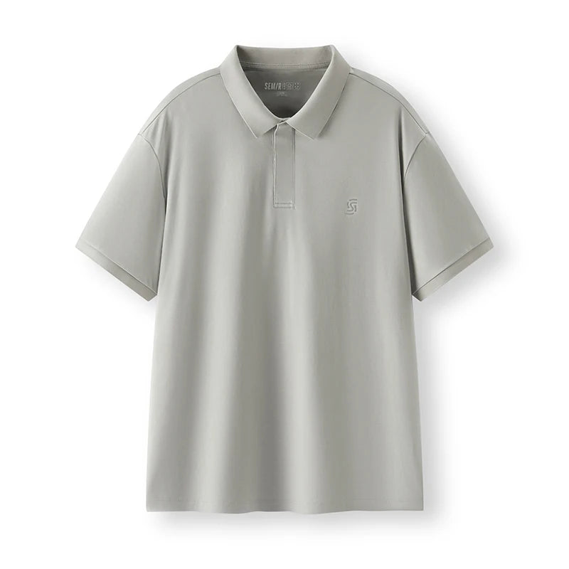 Semir Men Polo Shirt Basic Business Urban Casual Soft Knit Versatile Short Sleeve Top 2026 Comfortable Daily Fashion Wear
