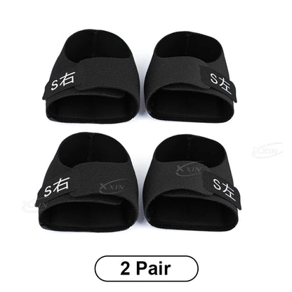 【Xxin】Heel Protectors Breathable Silicone Gel Cushion Cup Heel Pain Relief Sleeve Shoe Insert
