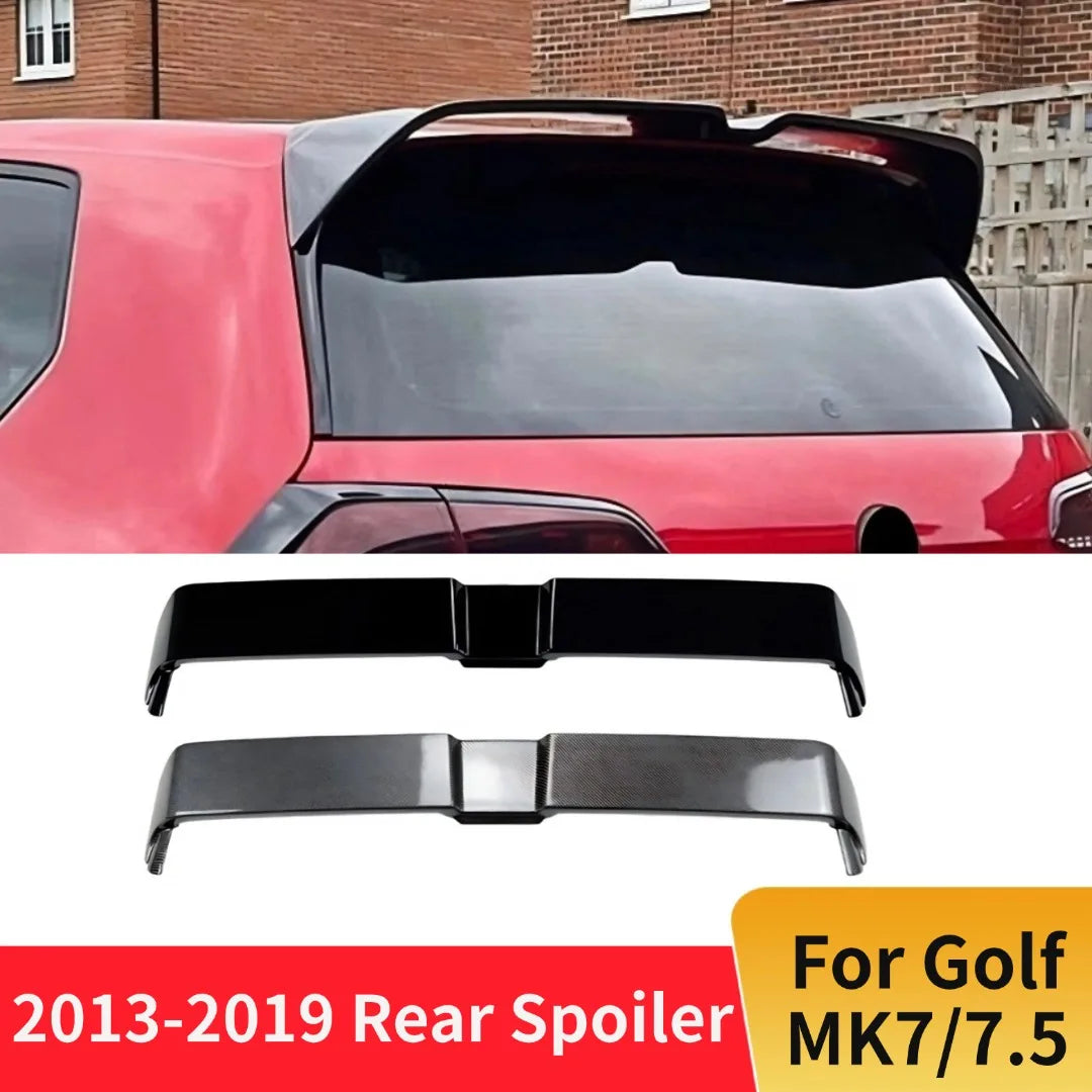 Rear Roof Wing Spoiler Tail Splitter Air Dam Tuning Accessories Body Kit For Volkswagen VW Golf MK 7 7.5 GTI R Oettinger 2013-19