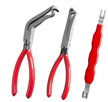 Professional Hose Clamp Pliers- Fuel Line Disconnection and Removal Tool Kit for Auto Repair