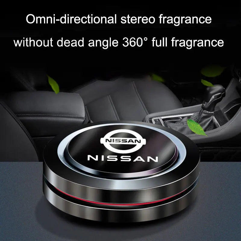 Car Flying Saucer Air Freshener Air Purifier For Nissan murano Navara Qashqai x-trail Patrol NV200 note Frontier Car Accessories
