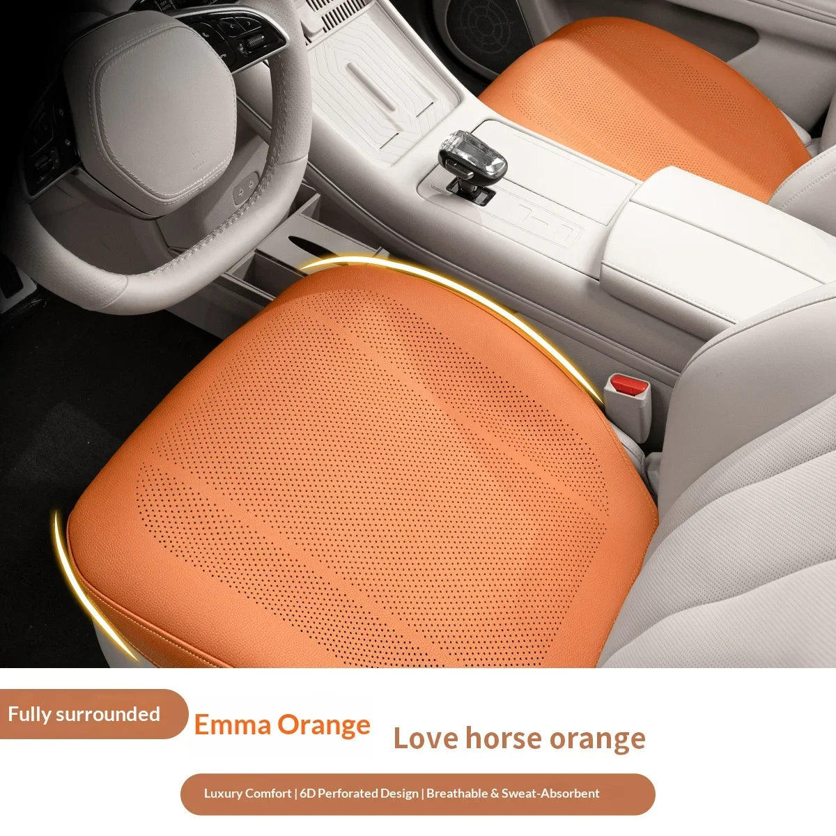 Universal High-End Summer Thin Car Seat Cushion Set for Four Seasons Interior Ventilation And Breathability