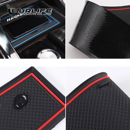 Car Door Slot Gasket Haval H6 3TH GT 2021 2022 2023 Silicone Anti-slip And Anti-dirty Durable Interior Decorative Accessories