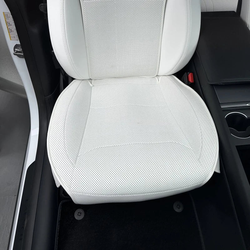 Car Seat Mats For Tesla Model Y L/ Y Juniper Breathable All Season Back Seat Pad Protector Covers Nappaleather Cushion Accessori