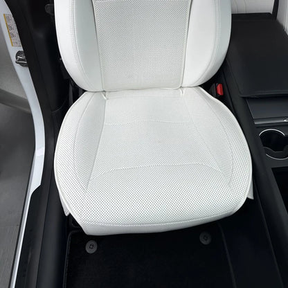 Car Seat Mats For Tesla Model Y L/ Y Juniper Breathable All Season Back Seat Pad Protector Covers Nappaleather Cushion Accessori