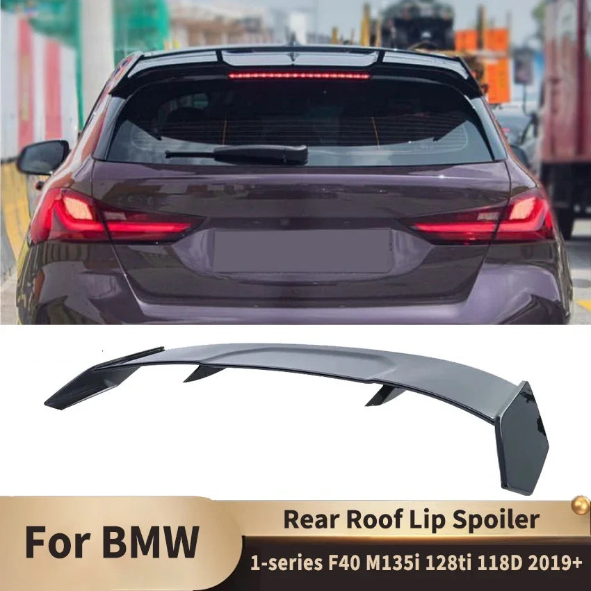 Rear Roof Lip Spoiler Tail Wing for BMW 1-series F40 M135i 128ti 118D MP Style Hatchback Spoiler 2019+ Trunk Wing Accessories