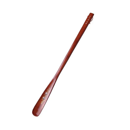 Extra Long Wooden Shoe Horn Chicken Wing Wood Real Wood Shoe Insert Shell Shoe Horn Wooden Shoe Assistant