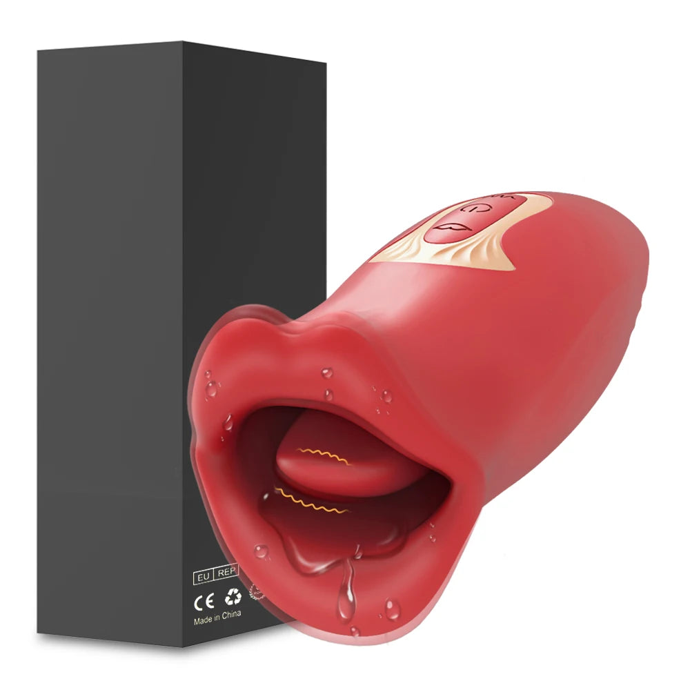 Clitoris Sucking Vibrator for Women Tongue Licking Sucker Clit Stimulator Female Oral Nipple Vacuum Vibrating Adults Sex Toys 18