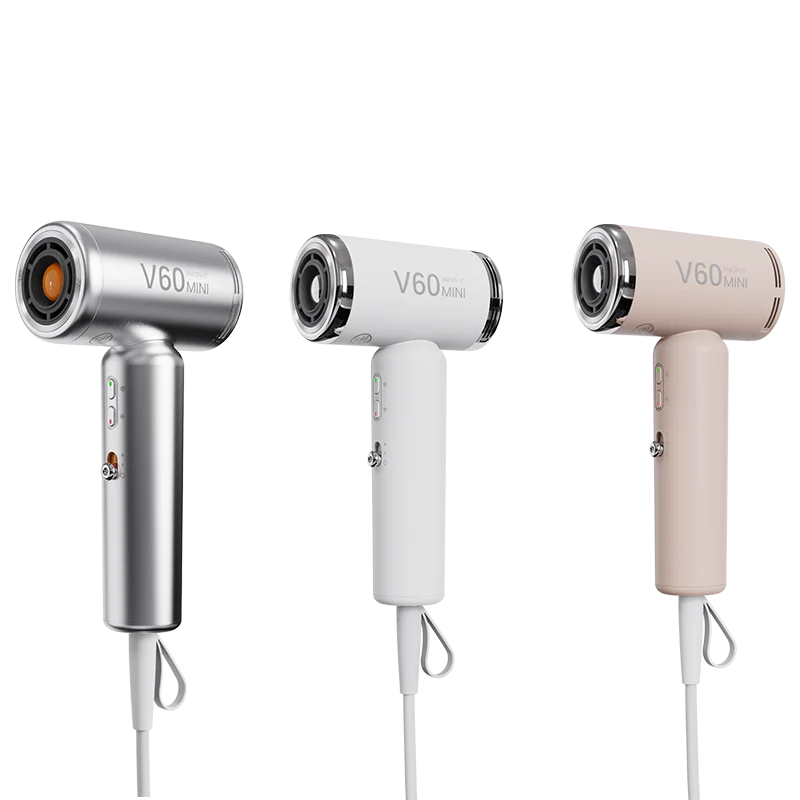 Mini High-Speed Hair Dryer With High Wind Power, Negative Ion Hair Care, Silent Operation, 1400W New Generation Hair Dryer