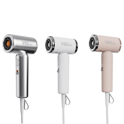 Mini High-Speed Hair Dryer With High Wind Power, Negative Ion Hair Care, Silent Operation, 1400W New Generation Hair Dryer