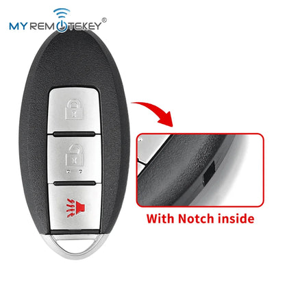 MYREMOTEKEY KR55WK49622 Smart Key 3 Button keyless go for Nissan 370Z key 2009 -2019 315mhz ID46-PCF7952 chip