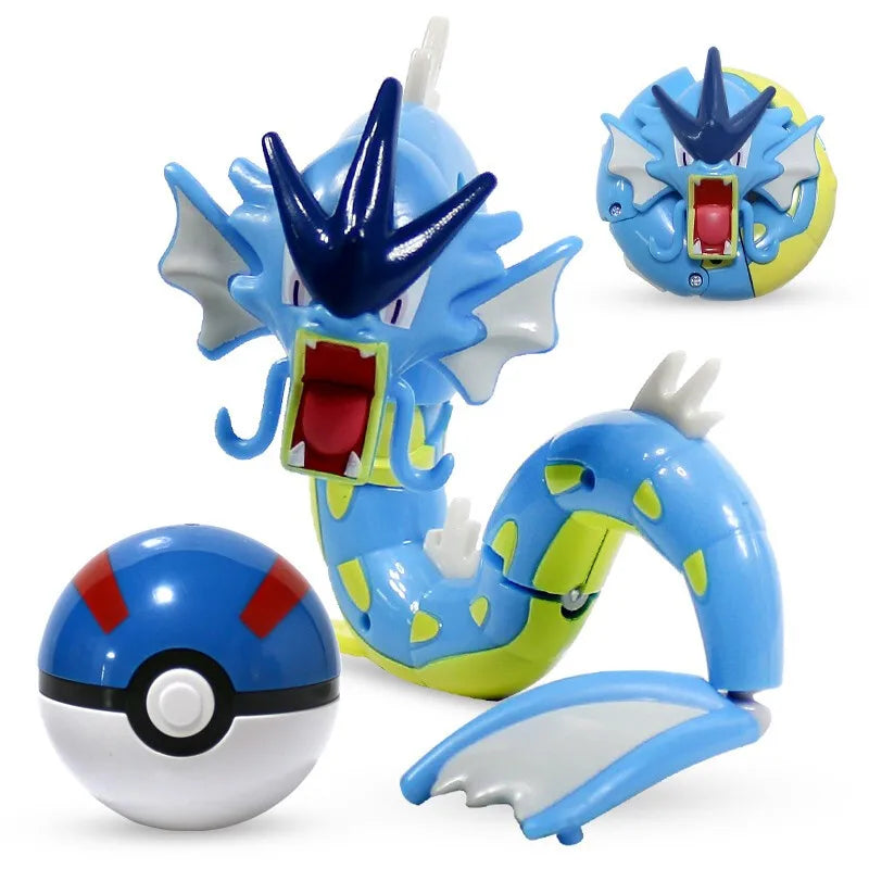 Original Pokemon Figure Ball Pokeball Eevee Blastoise Venusaur Charizard Pikachu Mewtwo Gyarados Elf Monster Toy for Child Gift