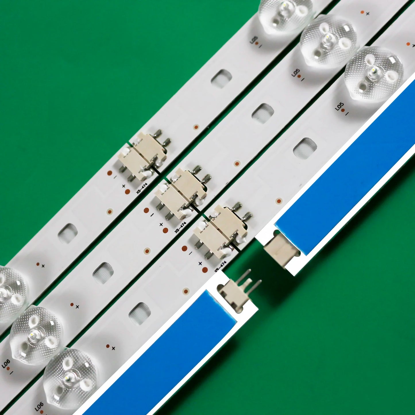 8PCS/Set NEW Backlight Strips For 49" TV LC49490134B LC49490135B HC490DGG-ABWL1 LC49490136A LC49490137A HC490DGG-SLTLB-719X