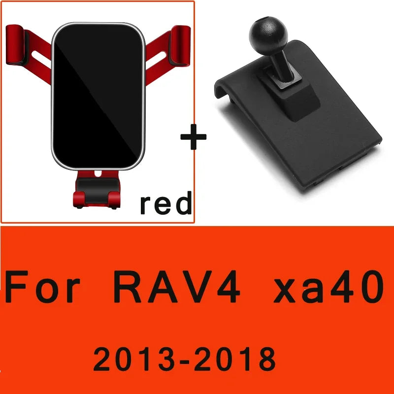 Adjustable Car Phone Mount Holder For Toyota CHR RAV4 XA40 XA50 2014 2015 2016 2017 2018 2019 2020 2021 Car Interior Accessories