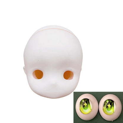 Anime Face Doll Head DIY 30cm Doll Makeup Doll Head or Whole Doll Makeup 1/6 Bjd Doll Girl Doll Toy Gift